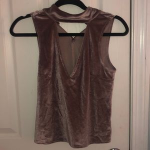 Velvet top